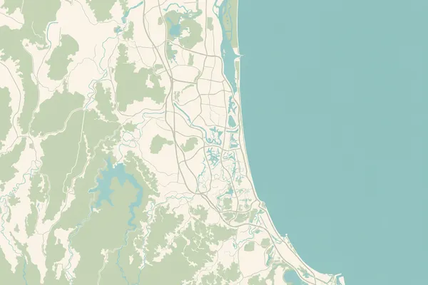 Map of Gold Coast service suburbs
